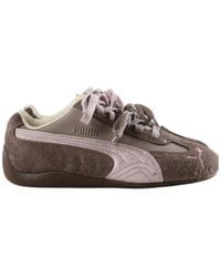 PUMA - Speedcat Brushed Luxe Panelled Sneakers - Lyst