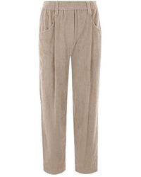 Brunello Cucinelli - Corduroy Trousers - Lyst
