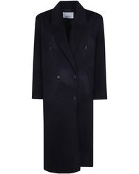Frankie Shop - Gaia Double Breasted Long Sleeved Coat - Lyst