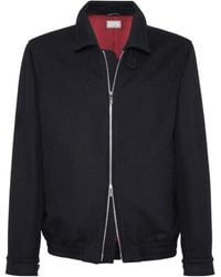 Brunello Cucinelli - Wool Bomber - Lyst