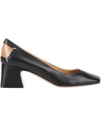 Maison Margiela - Two-Tone Square Toe Block Heel High Heels - Lyst
