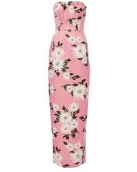Emilia Wickstead - Emine Floral Taffeta Faille Gown - Lyst