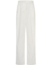 The Row - Bufus Logo Casual Pants - Lyst