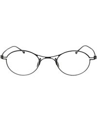Giorgio Armani - Oval Frame Glasses - Lyst
