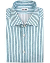Kiton - Pointed Collar Shirt - Lyst