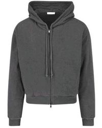 The Row - Zip-Up Drawstring Hoodie - Lyst
