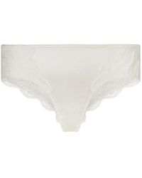 Dolce & Gabbana - Low-Rise Lace Satin Briefs - Lyst
