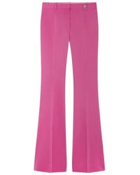 Versace - Pressed-Crease Tailored Trousers - Lyst