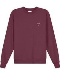 Arte' - Heart Embroidered Sweatshirt - Lyst