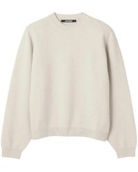Jacquemus - Regular Fit Crewneck Jumper - Lyst