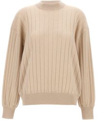Brunello Cucinelli - Ribbed Sweater - Lyst