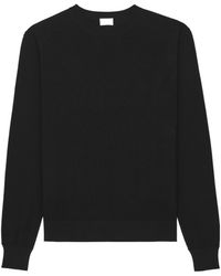 Saint Laurent - Cotton Crew-Neck Sweater - Lyst
