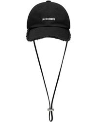 Jacquemus - Logo Plaque Curved Peak Cap - Lyst