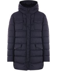 Herno - Hooded Quilted Down Coat - Lyst