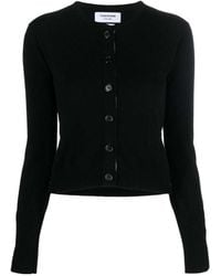 Thom Browne - Ribbed-Knit Crewneck Cardigan - Lyst