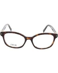 Dior - Eyewear Rectangular Frame Glasses - Lyst
