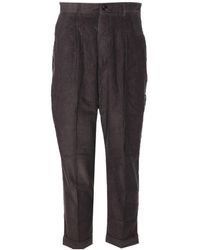 Ami Paris - Ami Alexandre Mattiussi Pleated Anthracite Pants - Lyst