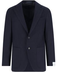 Caruso - Single Breasted Long Sleeved Jacket - Lyst