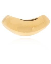 Bottega Veneta - Plated Curved Ring - Lyst