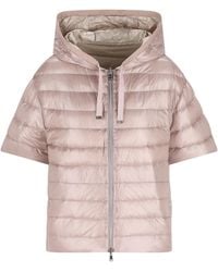 Herno - Zip-Up Drawsting Reversible Jacket - Lyst