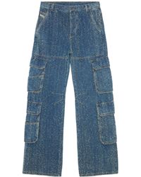DIESEL - D-Sire Cargo Jeans - Lyst