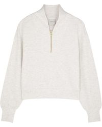 Varley - Cropped Viscose Sweatshirt - Lyst