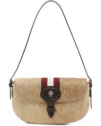 Bally - Small Flap Shoulder Bag - Lyst