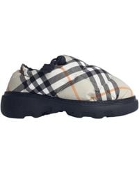 Burberry - Checked Low-Top Pillow Slippers - Lyst