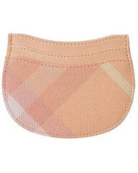 Burberry - Rocking Horse Checked Card Holder - Lyst