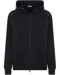 Brunello Cucinelli - Stretch Lightweight Hooded Sweatshirt - Lyst
