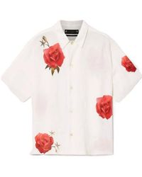 AllSaints - Fleur Floral-Print Shirt - Lyst