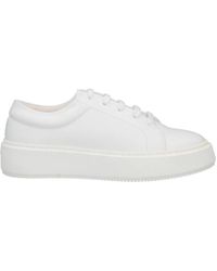Ganni - Solid Color Lace-Up Low-Top Casual Shoes - Lyst