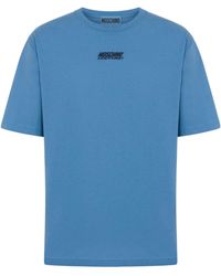 Moschino - Logo Printed Crewneck T-Shirt - Lyst
