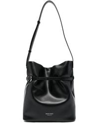 Emporio Armani - Belted Hobo Shoulder Bag - Lyst