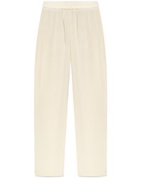 Theory - Relaxed Satin Pull-On Pants - Lyst