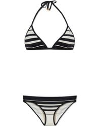 Tom Ford - Two Piece Stiped Swimsuit - Lyst