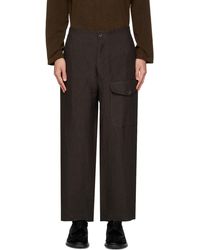 Uma Wang - Rear Elastic Waist Casual Pants - Lyst