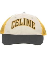 Celine - Logo Hat - Lyst