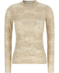 Brunello Cucinelli - 'Flower Lace' Sweater - Lyst