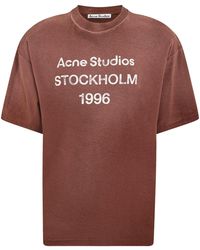 Acne Studios - Logo T-Shirt - Lyst