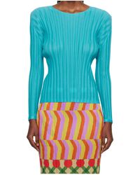 Pleats Please Issey Miyake - Rib Pleats January Pleated Cover-Up - Lyst