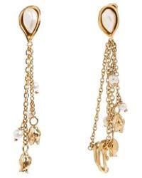 Chloé - Chloé Pendant Chain Earrings - Lyst