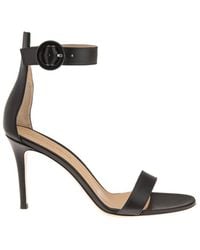 Gianvito Rossi - Portofino Ankle-Strap Sandals - Lyst