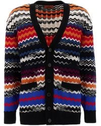 Missoni - Missoni Multicolor Knit Cardigan - Lyst