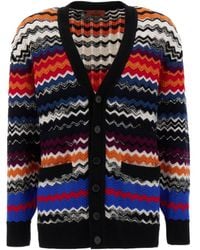 Missoni - Missoni Multicolor Knit Cardigan - Lyst