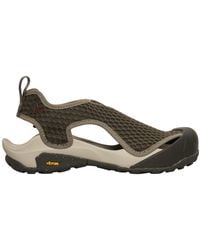 ROA - Arpy Cut-Out Detailed Mesh Sandals - Lyst