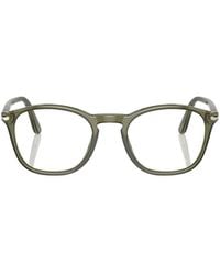 Persol - Square Frame Glasses - Lyst