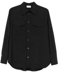 P.A.R.O.S.H. - Double-Pocket Long-Sleeve Shirt - Lyst