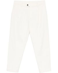 Eleventy - Pleated Tapered Pants - Lyst