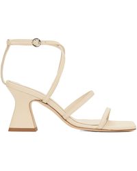 Aeyde - Square Toe High Heel Sandals - Lyst